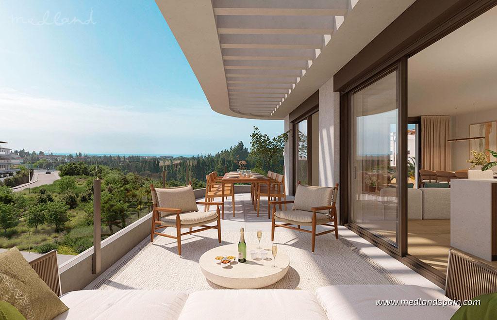 Lägenhet i Mijas Costa, Malaga, Spanien 2 sovrum, 87 kvm. Nr. 124633