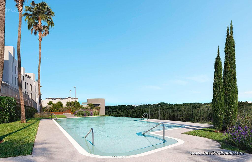 Lägenhet i Mijas Costa, Malaga, Spanien 2 sovrum, 87 kvm. Nr. 124633