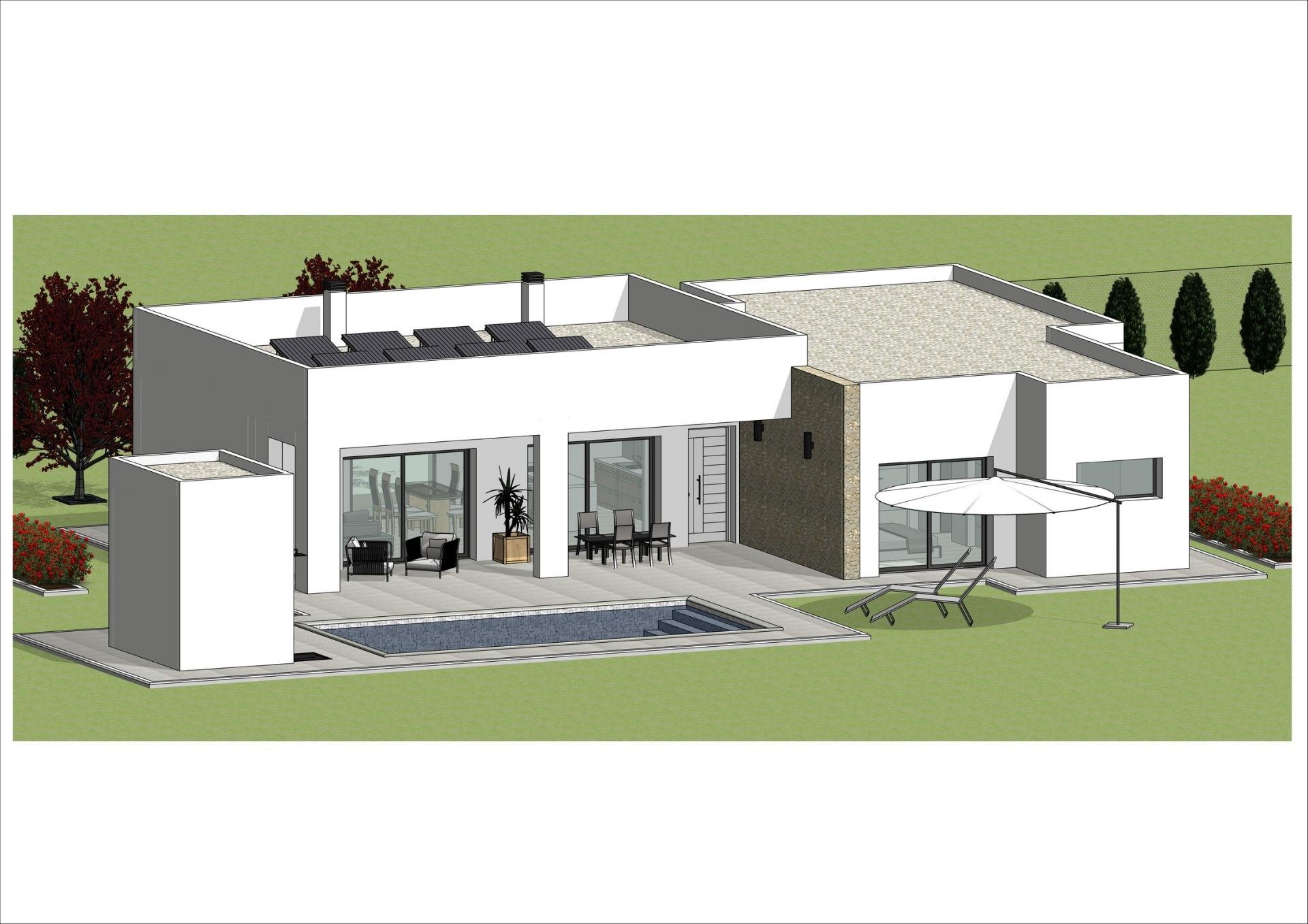 Villa a Aspe, Alicante, Spagna 3 camere da letto, 190 mq. N° 128412