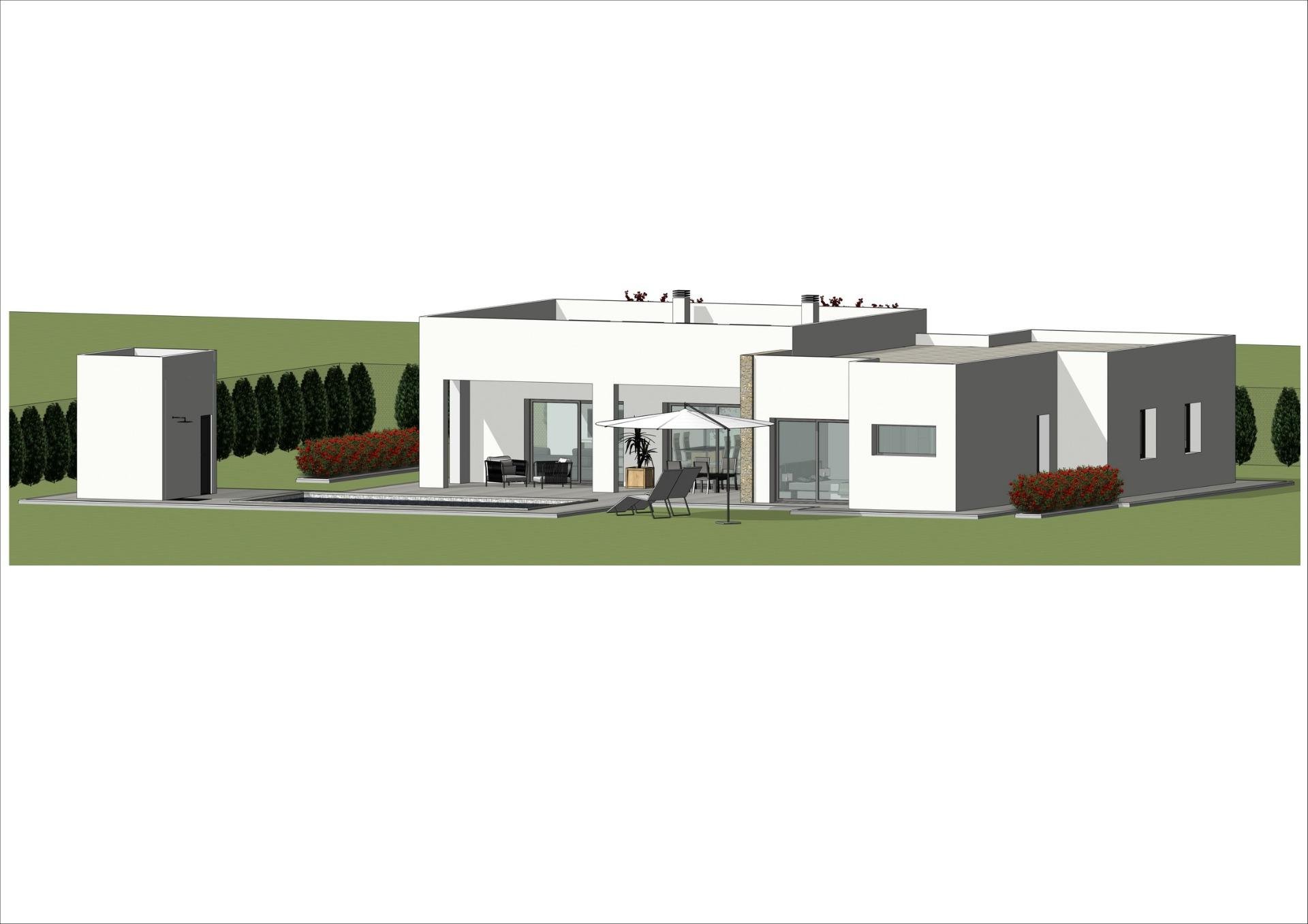 Villa a Aspe, Alicante, Spagna 3 camere da letto, 190 mq. N° 128412
