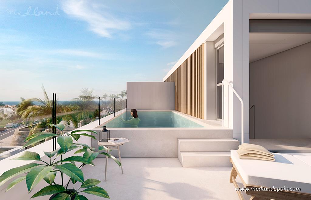 Villa a Estepona, Malaga, Spagna 4 camere da letto, 179 mq. N° 130187