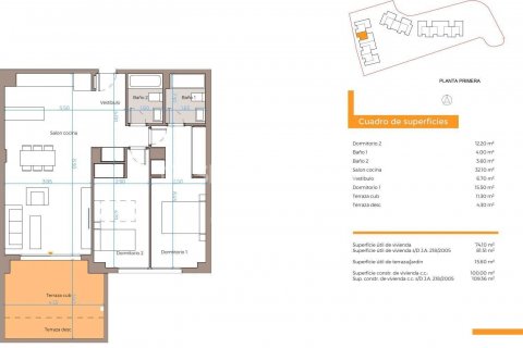 Продажа квартиры в Михас, Малага, Испания 3 спальни, 82м2 №124587 - фото 15
