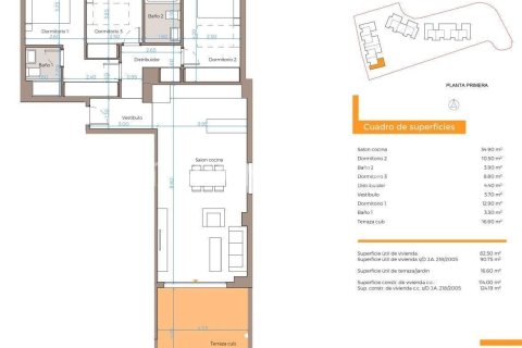 Продажа квартиры в Михас, Малага, Испания 3 спальни, 82м2 №124587 - фото 16