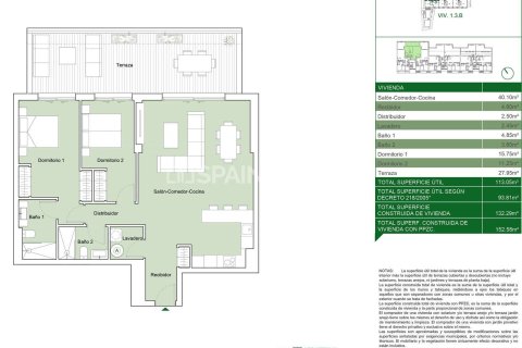 Apartament w Estepona, Malaga, Hiszpania 2 sypialnie, 120 mkw. nr 120832 – zdjęcie 27