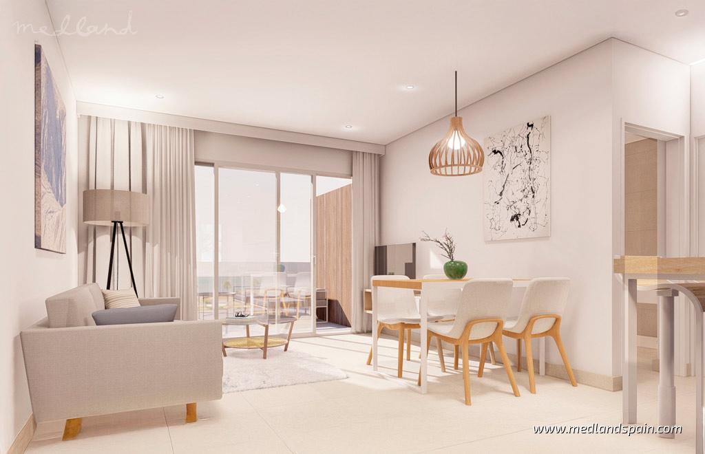 Appartamento a Torre de la Horadada, Alicante, Spagna 3 camere da letto, 104 mq. N° 120215