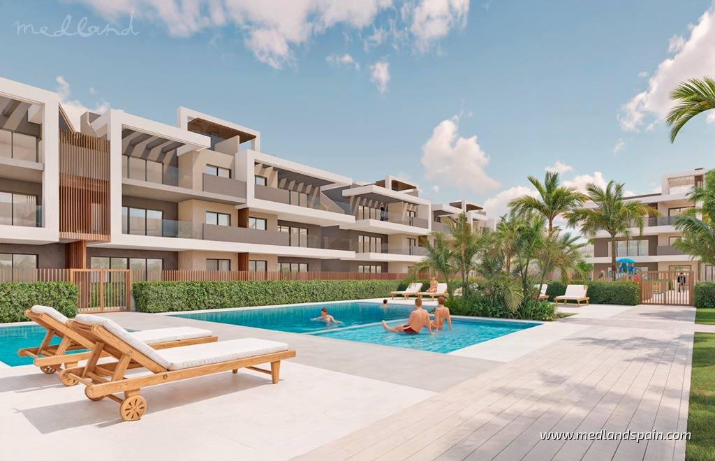 Appartamento a Torre de la Horadada, Alicante, Spagna 3 camere da letto, 104 mq. N° 120215