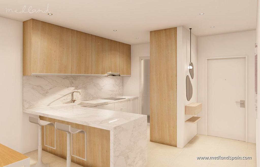 Appartamento a Torre de la Horadada, Alicante, Spagna 3 camere da letto, 104 mq. N° 120215