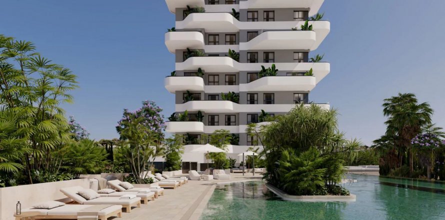 Квартира в Кальпе, Аликанте, Испания 3 спальни, 148м2 №122550