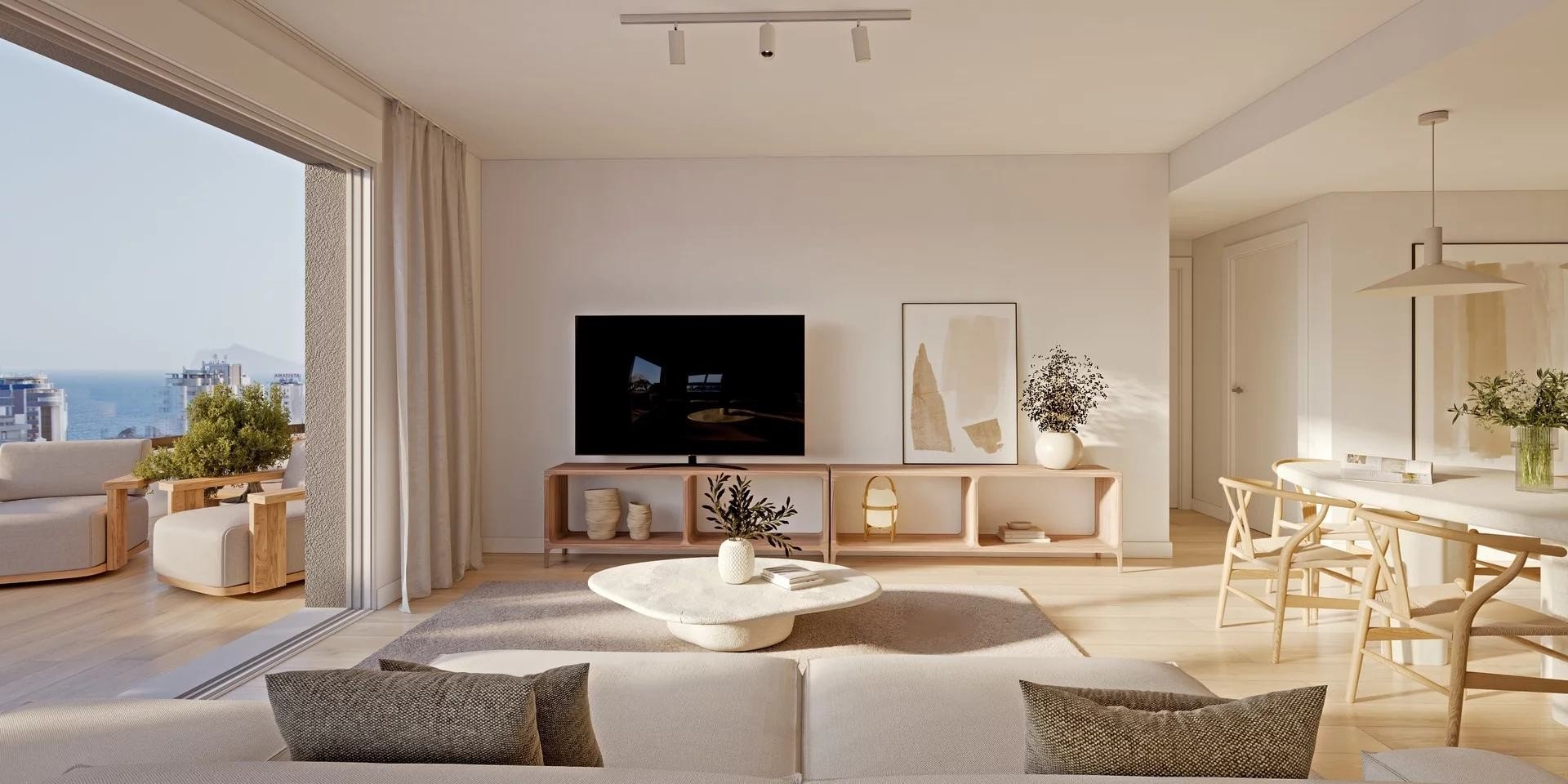 Apartment in Calpe, Alicante, Spain 2 bedrooms, 118 sq.m. No. 122549