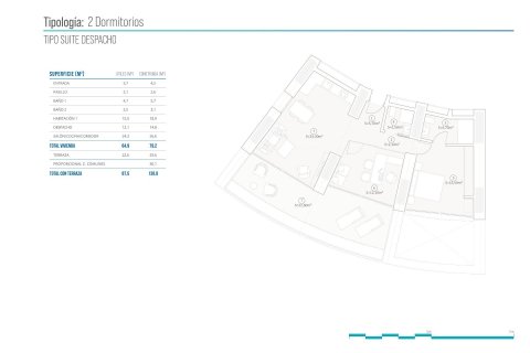 Apartament Benidorm, Alicante, Hiszpania 2 sypialnie, 79 mkw. nr 122552 – zdjęcie 5