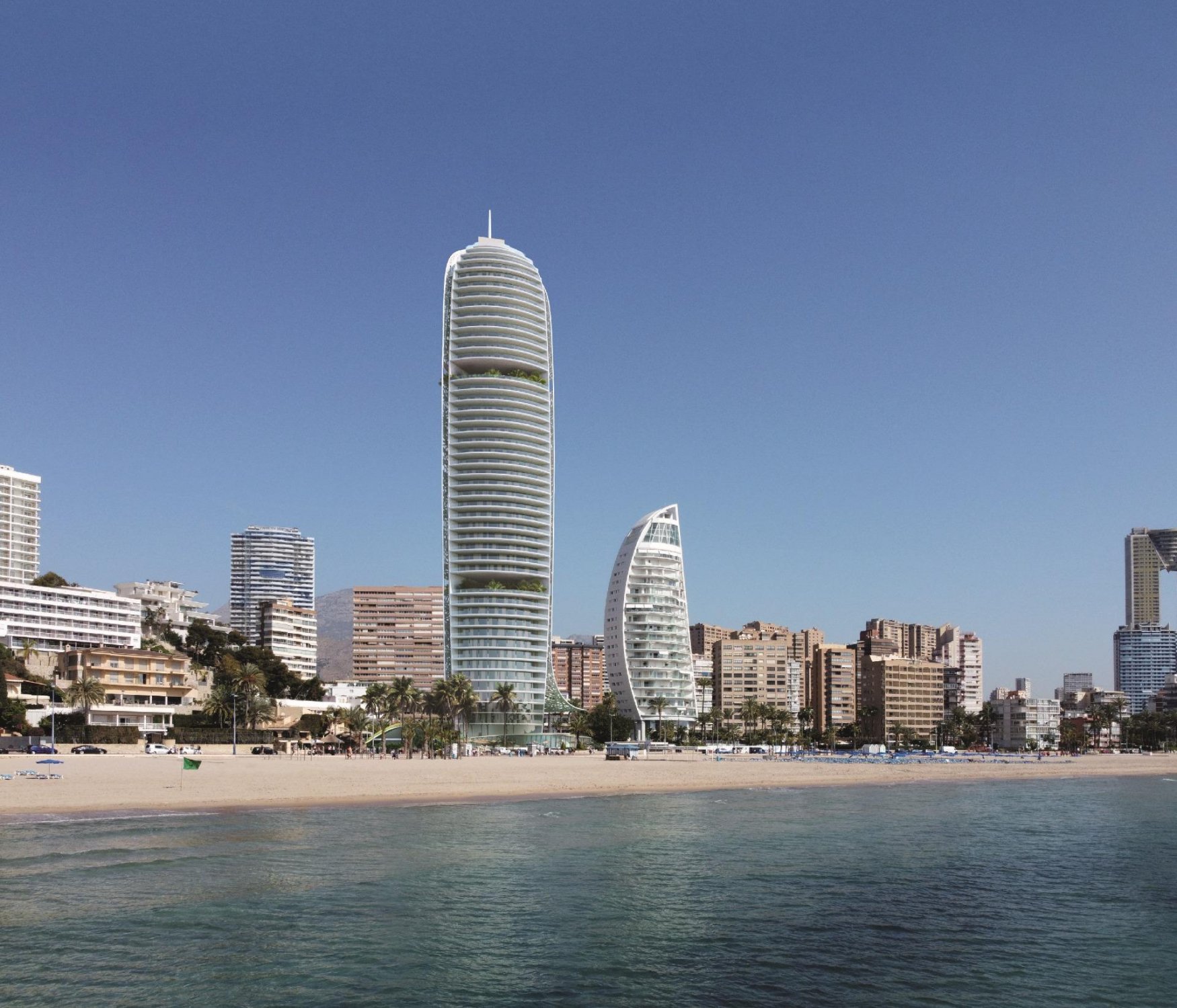 Dzīvoklis Benidorm, Alicante, Spānijā 2 istabas, 79 m2 Nr. 122552