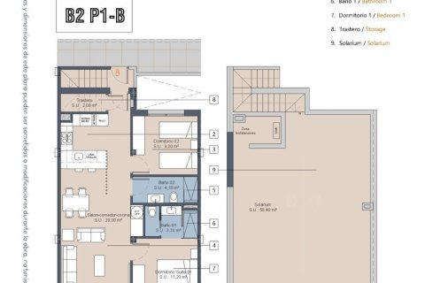 Bungalow Los Alcazares, Murcia, Hiszpania 2 sypialnie, 65 mkw. nr 124933 – zdjęcie 17