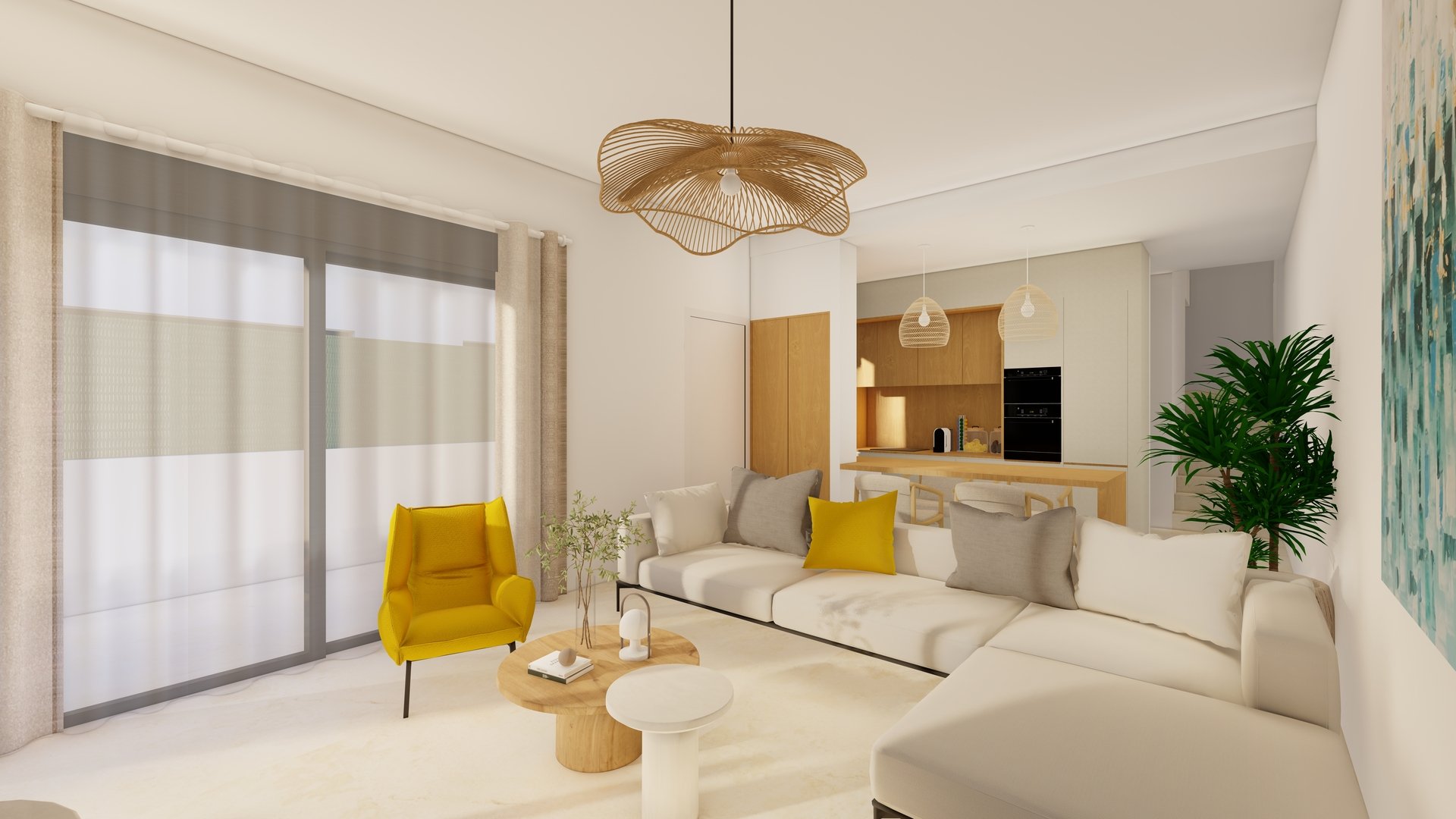 Radhus i San Javier, Murcia, Spanien 3 sovrum, 122 kvm. Nr. 129111