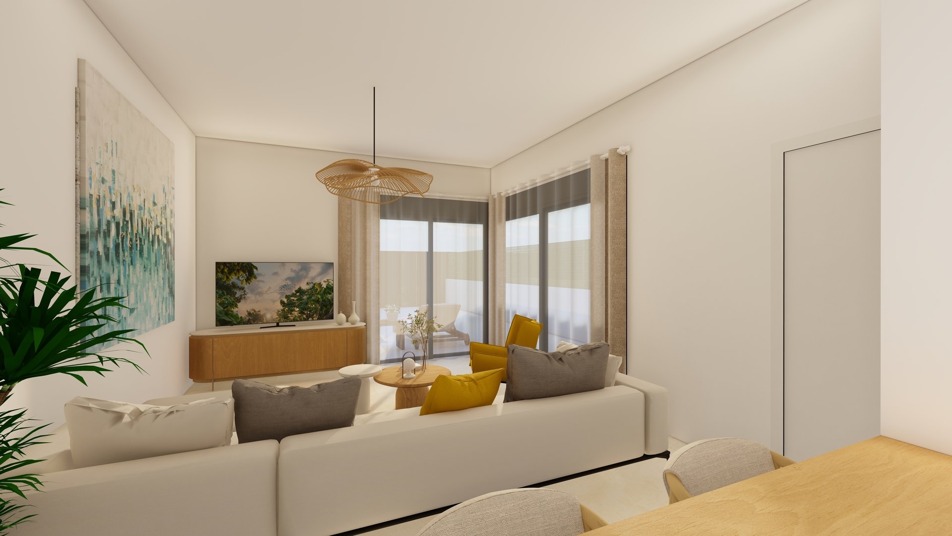 Radhus i San Javier, Murcia, Spanien 3 sovrum, 122 kvm. Nr. 129111