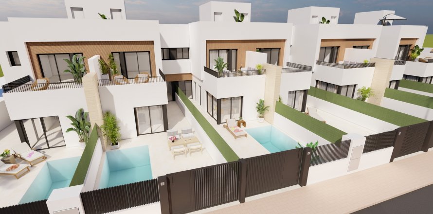 Kaupunkipientalo San Javier, Murcia, Espanja 3 makuuhuonetta, 122 m2 No. 129111