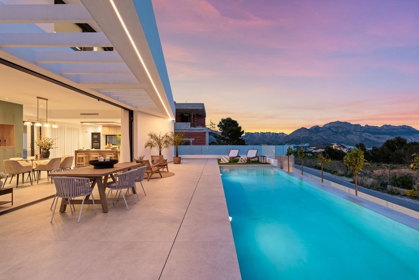 Villa à Polop, Alicante, Espagne 3 chambres, 306 m2 No. 128472