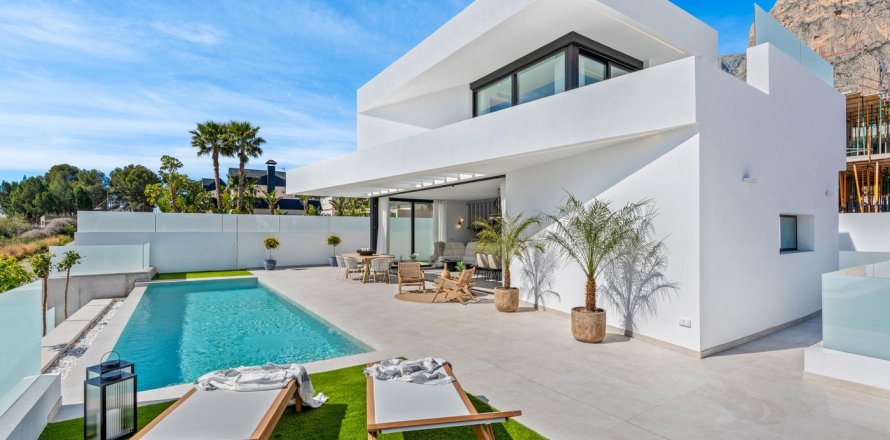 Villa Polop, Alicante, Spanien 4 sovrum, 306 kvm. Nr. 128472