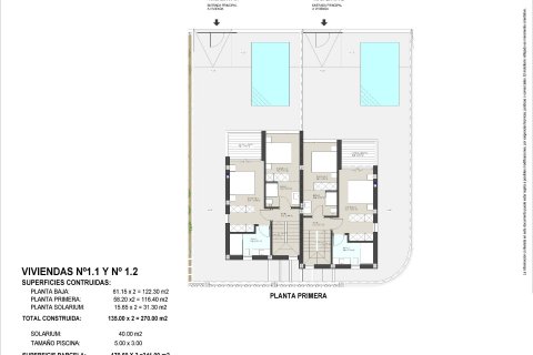 Villa for sale Pilar de la Horadada, Alicante, Spain 3 bedrooms, 135 sq.m. No. 125967 - photo 13