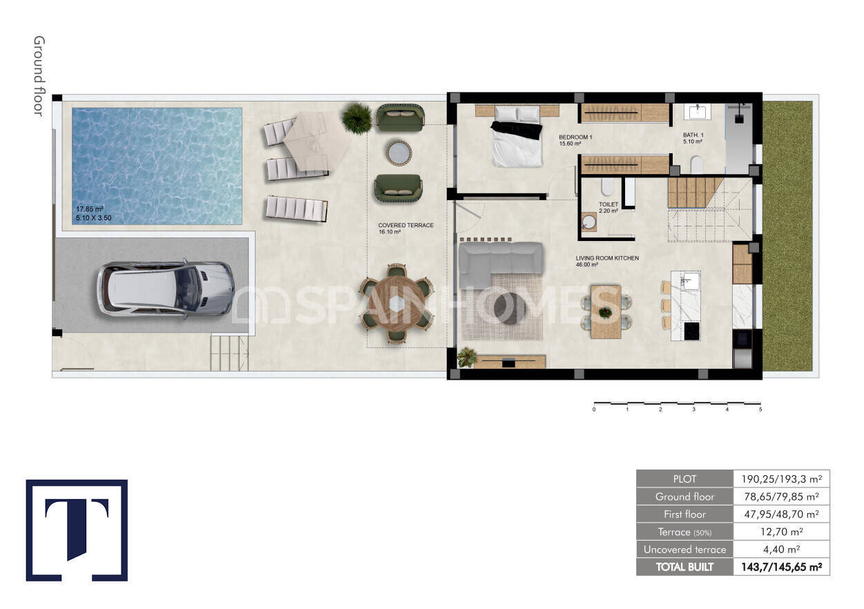 Villa in Dolores, Alicante, Spain 3 bedrooms, 143 sq.m. No. 132785