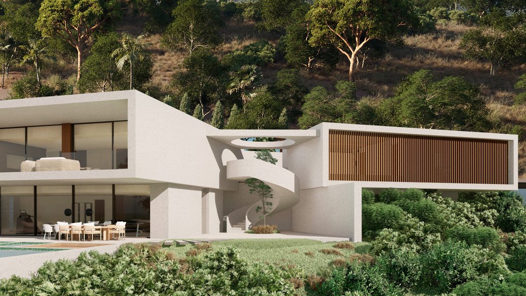 Villa in Malaga, Spain 4 bedrooms, 708 sq.m. No. 120237