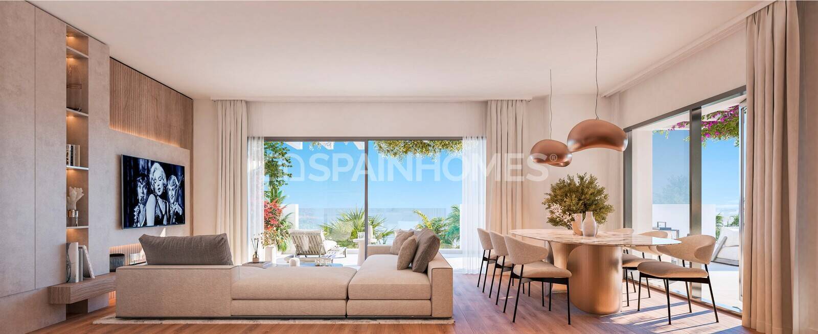 Lägenhet i Casares, Malaga, Spanien 2 sovrum, 73 kvm. Nr. 121063