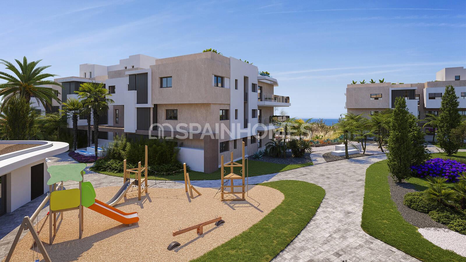 Attico a Estepona, Malaga, Spagna 3 camere da letto, 117 mq. N° 121057