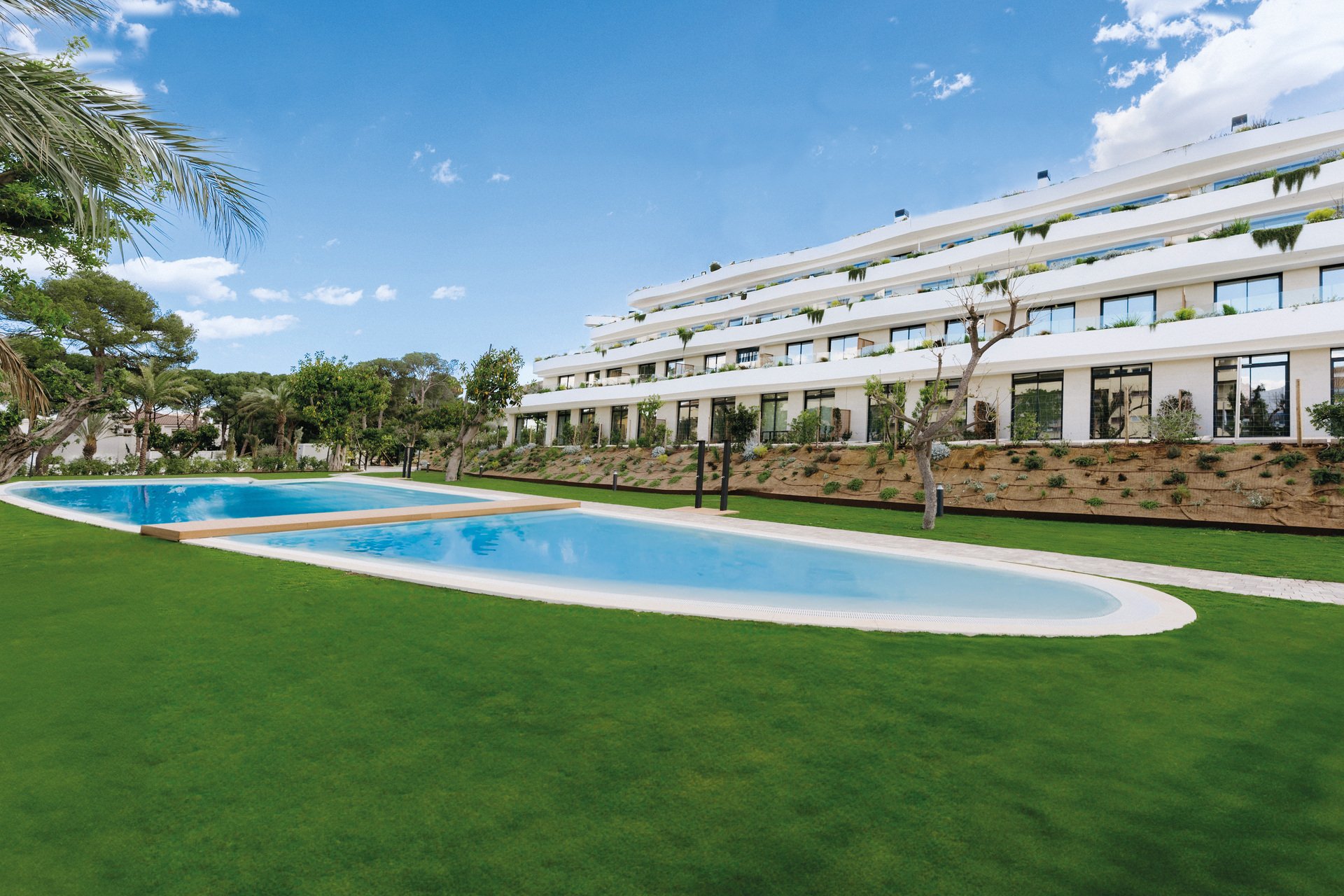 Takvåning i Alfaz del Pi, Alicante, Spanien 3 sovrum, 107 kvm. Nr. 127880