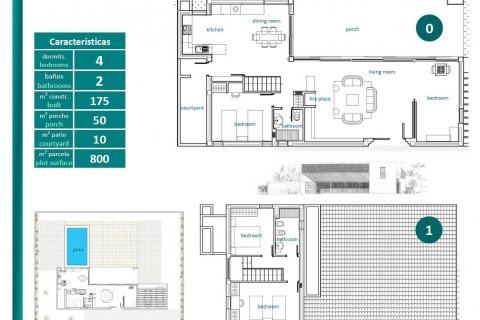 Villa en venta Sucina, Murcia, España 4 dormitorios, 176 m2 No. 125199 - foto 16