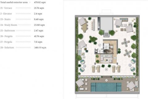 Penthäuser zum Verkauf Marbella, Malaga, Spanien 5 Schlafzimmer, 589 m2 Nr. 122065 - Foto 16
