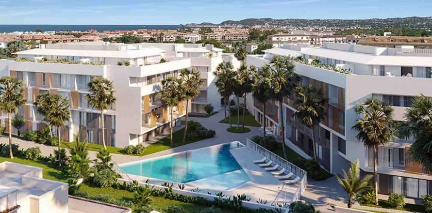 Kattohuoneisto Javea, Alicante, Espanja 2 makuuhuonetta, 96 m2 No. 127094