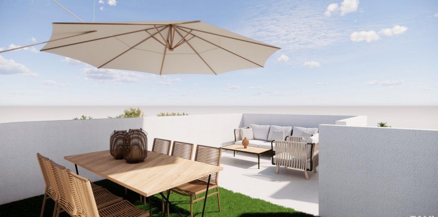 Townhouse Pilar de la Horadada, Alicante, Spain 3 bedrooms, 92 sq.m. No. 125407