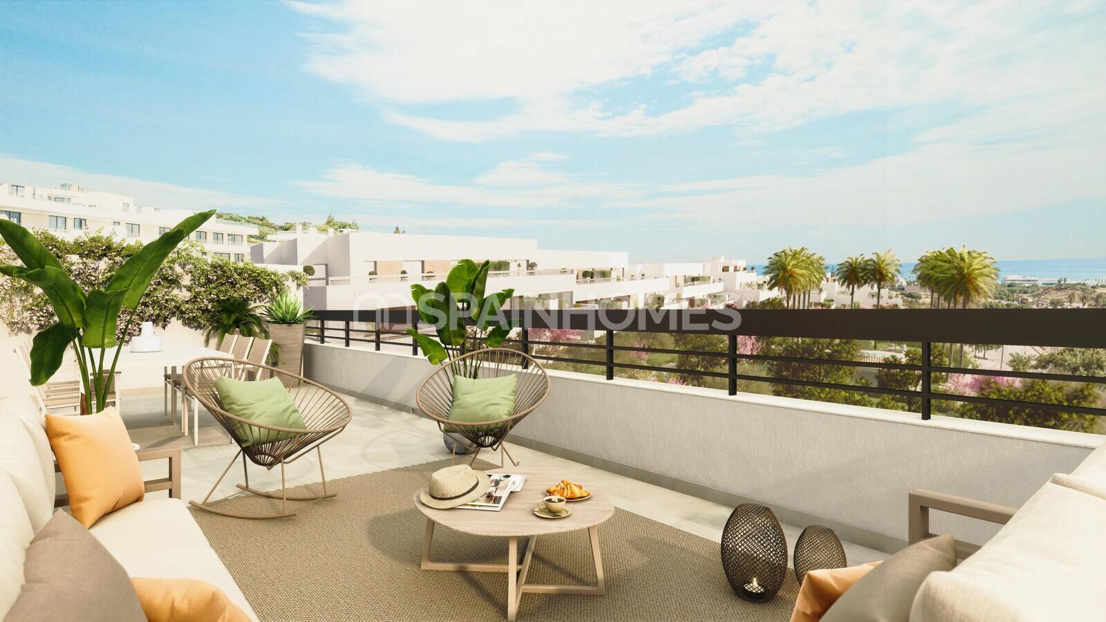 Apartament w Estepona, Malaga, Hiszpania 2 sypialnie, 80 mkw. nr 131267