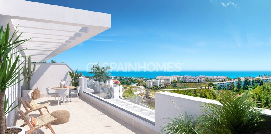 Appartamento a Mijas, Malaga, Spagna 2 camere da letto, 90 mq. N° 131272
